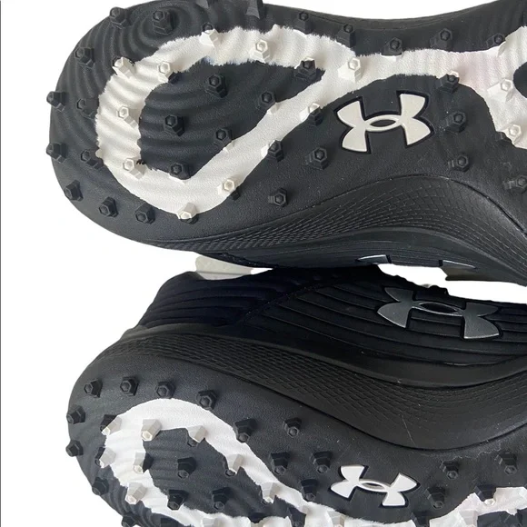 Under Armour yard turf baseball shoes black NEW 10 - Picture 5 of 7